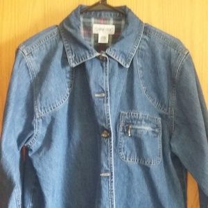 Cabin Creek Jean Shirt/Jacket Large
